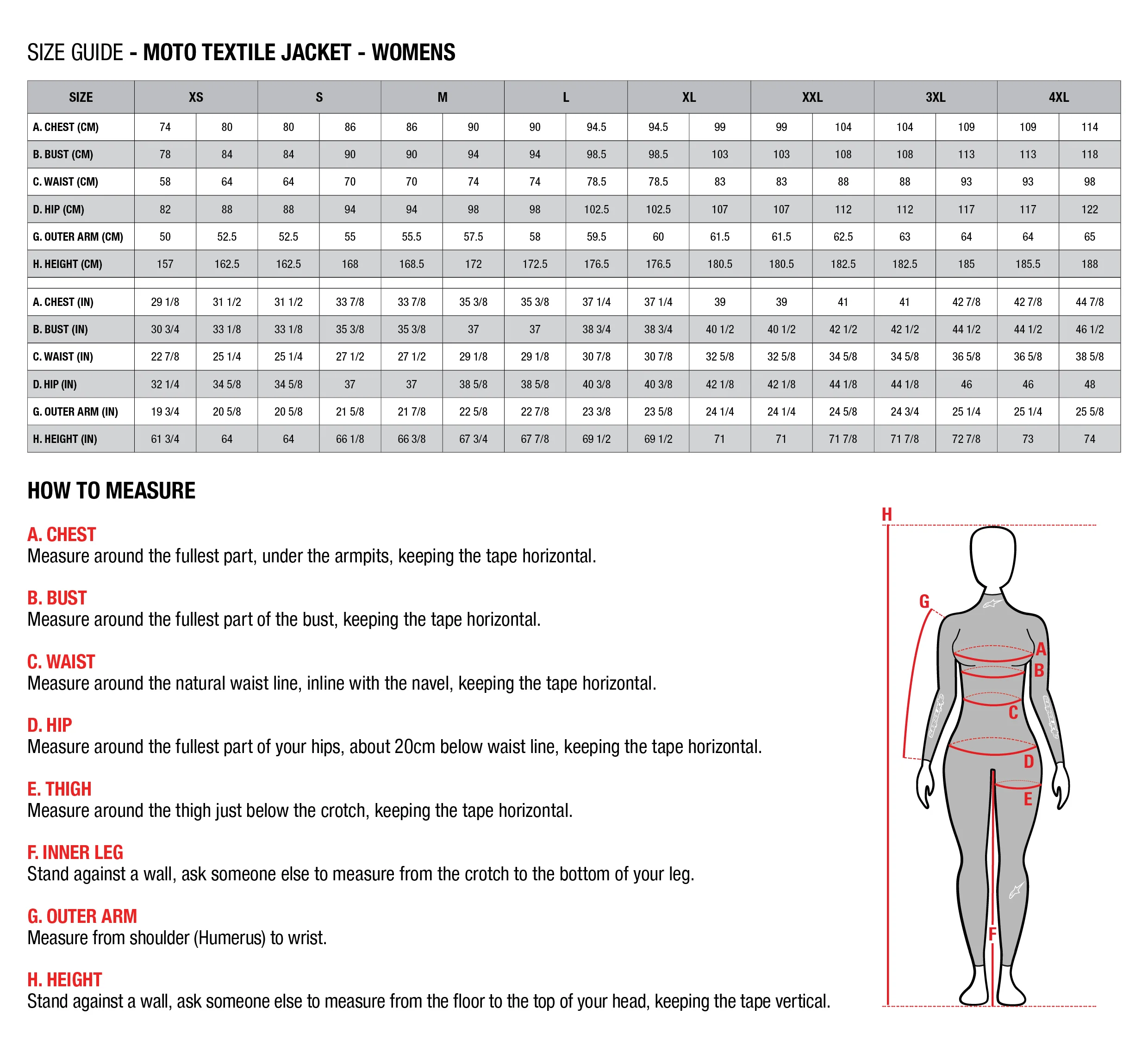Size guide